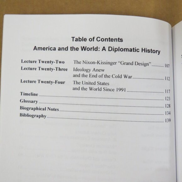 Great Courses America and the World A Diplomatic History 2 DVD Set w/Guidebook - Picture 9 of 9
